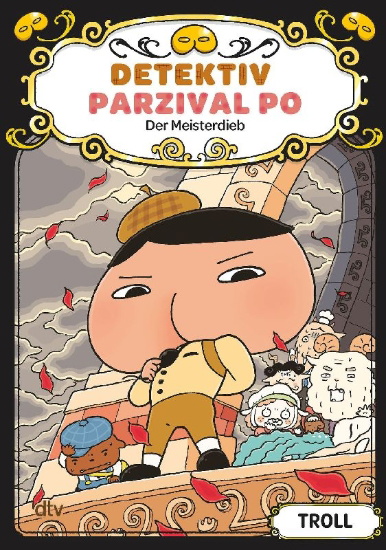 Buchcover und Innenansicht für das Buch: Detektiv Parzival Po (4) - Der Meisterdieb