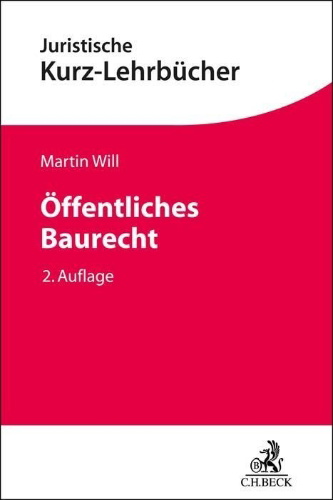Buchcover und Innenansicht für das Buch: Öffentliches Baurecht
