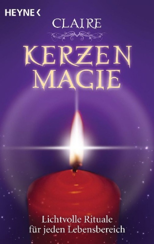 Buchcover und Innenansicht für das Buch: Kerzenmagie