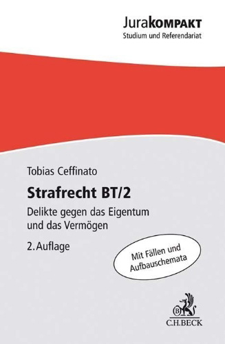 Buchcover und Innenansicht für das Buch: Strafrecht BT/2
