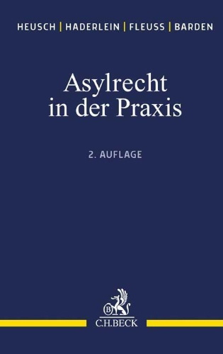Buchcover und Innenansicht für das Buch: Asylrecht in der Praxis