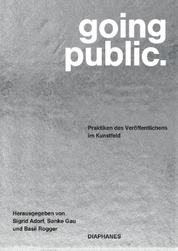 Buchcover und Innenansicht für das Buch: going public.