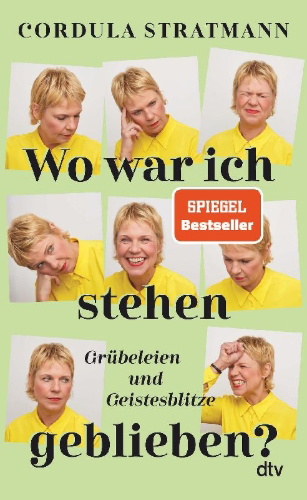 Buchcover und Innenansicht für das Buch: Wo war ich stehen geblieben?