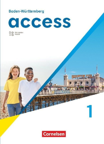 Buchcover und Innenansicht für das Buch: Access Band 1: 5. Schuljahr - Baden-Württemberg - Ausgabe 2025 - Schulbuch