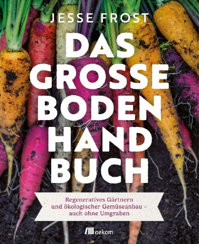 Buchcover und Innenansicht für das Buch: The Living Soil Handbook