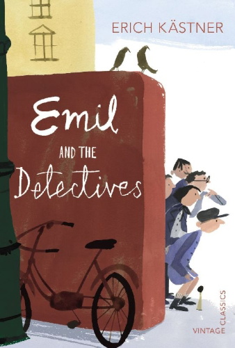 Buchcover und Innenansicht für das Buch: Emil und die Detektive