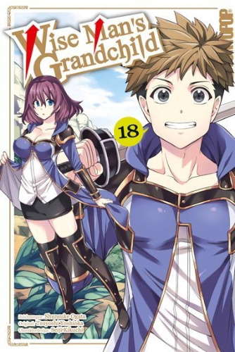 Buchcover und Innenansicht für das Buch: Wise Man's Grandchild 18