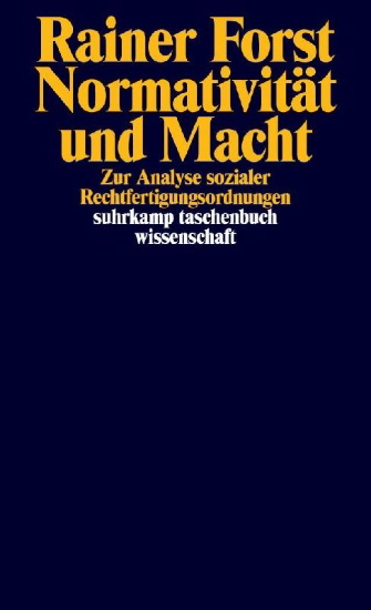 Buchcover und Innenansicht für das Buch: Normativität und Macht