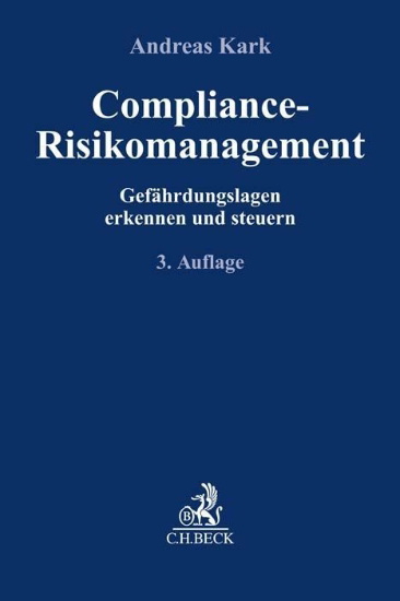 Buchcover und Innenansicht für das Buch: Compliance-Risikomanagement
