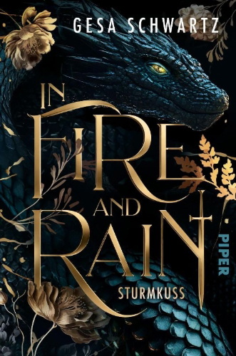 Buchcover und Innenansicht für das Buch: In Fire and Rain - Sturmkuss