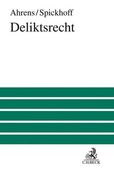 Buchcover und Innenansicht für das Buch: Deliktsrecht