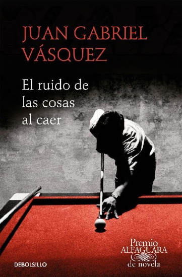 Buchcover und Innenansicht für das Buch: El ruido de las cosas al caer