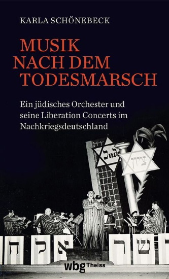 Buchcover und Innenansicht für das Buch: Musik nach dem Todesmarsch