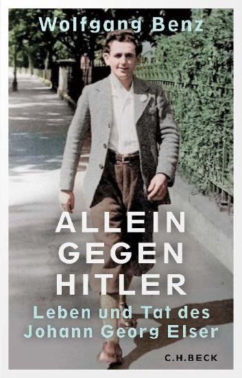 Buchcover und Innenansicht für das Buch: Allein gegen Hitler