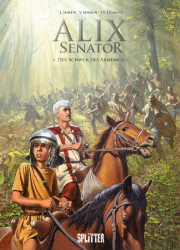 Buchcover und Innenansicht für das Buch: Alix Senator 14