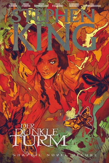 Buchcover und Innenansicht für das Buch: The Dark Tower - The Drawing of the Three: The Prisoner #1-#5, The Dark Tower - The Drawing of the Three: House of Cards #1-#5, The Dark Tower - The Drawing of the Three: The Lady of the Shadows #1-#5