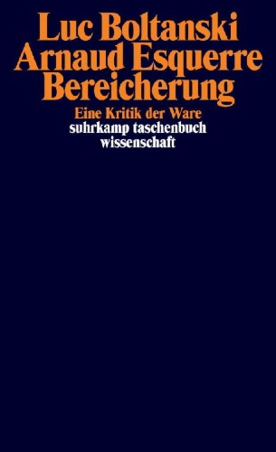 Buchcover und Innenansicht für das Buch: Enrichissement. Une critique de la marchandise