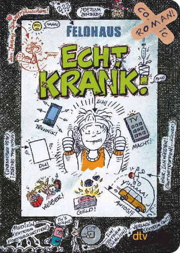 Buchcover und Innenansicht für das Buch: Echt krank!