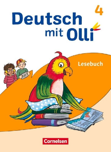 Buchcover und Innenansicht für das Buch: Deutsch mit Olli Lesen 2-4 4. Schuljahr. Lesebuch mit Lesetagebuch