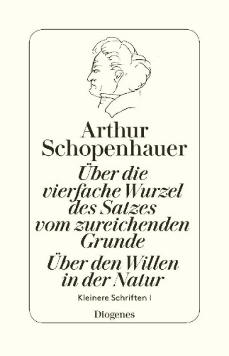 Buchcover und Innenansicht für das Buch: Über die vierfache Wurzel des Satzes vom zureichenden Grunde