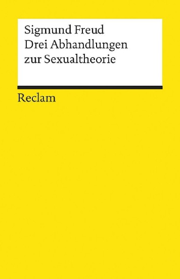Buchcover und Innenansicht für das Buch: Drei Abhandlungen zur Sexualtheorie