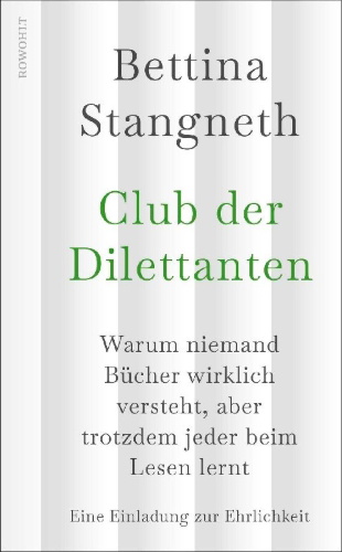 Buchcover und Innenansicht für das Buch: Club der Dilettanten