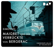 Buchcover und Innenansicht für das Buch: Maigret und der Verrückte von Bergerac