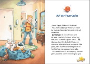 Buchcover und Innenansicht für das Buch: Kommissar Pfote (Band 8) - Jagd nach dem Feuerteufel