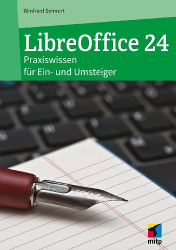 Buchcover und Innenansicht für das Buch: LibreOffice 24