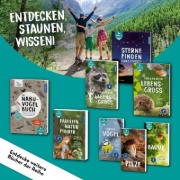 Buchcover und Innenansicht für das Buch: Tierspuren lebensgroß