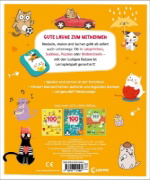 Buchcover und Innenansicht für das Buch: Mon cahier de jeux - Les chats (OT)