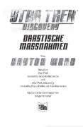 Buchcover und Innenansicht für das Buch: Drastic Measures