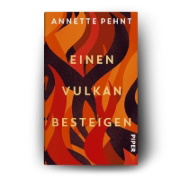 Buchcover und Innenansicht für das Buch: Einen Vulkan besteigen