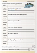 Buchcover und Innenansicht für das Buch: Mein Grammatikheft 3/4 für die 3. und 4. Klasse