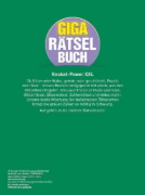 Buchcover und Innenansicht für das Buch: Giga-Rätselbuch 6