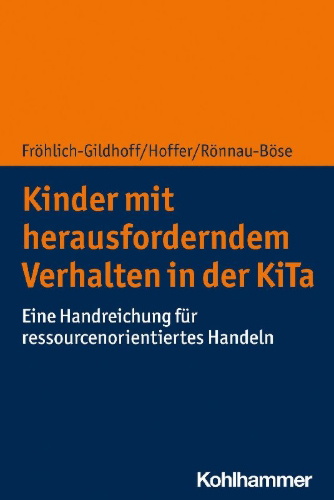 Buchcover und Innenansicht für das Buch: Kinder mit herausforderndem Verhalten in der KiTa