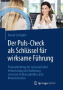 Buchcover und Innenansicht für das Buch: Der Puls-Check als Schlüssel für wirksame Führung