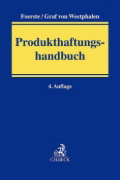 Buchcover und Innenansicht für das Buch: Produkthaftungshandbuch