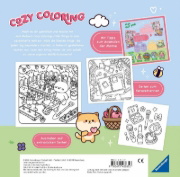 Buchcover und Innenansicht für das Buch: Cosy Colouring: Little Things