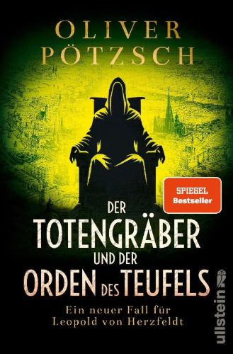Buchcover und Innenansicht für das Buch: Der Totengräber und der Orden des Teufels