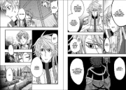 Buchcover und Innenansicht für das Buch: Ankoku Kishi no Ore Desu ga Saikyou no Seikishi o Mezashimasu