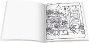 Buchcover und Innenansicht für das Buch: Cosy Colouring: Around Town