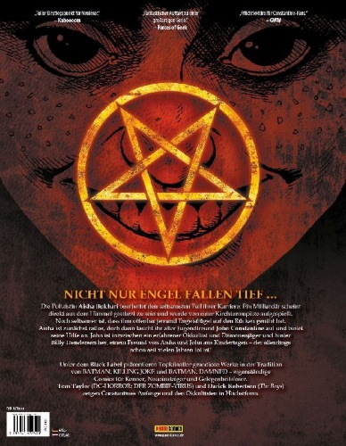 Buchcover und Innenansicht für das Buch: Hallblazer: Rise and Fall 1
