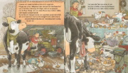 Buchcover und Innenansicht für das Buch: Lieselotte Weihnachtskuh Mini