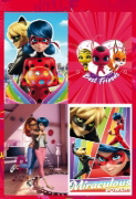 Buchcover und Innenansicht für das Buch: Miraculous: Mein großer Miraculous-Block