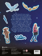 Buchcover und Innenansicht für das Buch: Harry Potter: Der offizielle Glow-in-the-Dark-Stickerzauber
