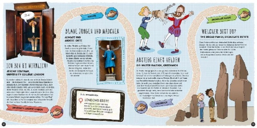 Buchcover und Innenansicht für das Buch: LONELY PLANET Kinderreiseführer Komm mit nach London