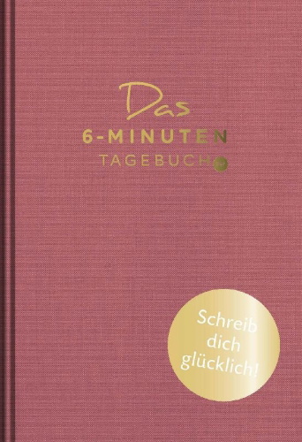 Buchcover und Innenansicht für das Buch: Das 6-Minuten-Tagebuch pur (orchidee)