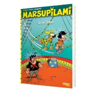 Buchcover und Innenansicht für das Buch: Marsupilami 15: C'est quoi ce cirque!?
