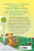 Buchcover und Innenansicht für das Buch: 3 Streuner und der sprechende Berg